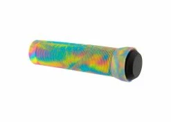 Cheap 💯 Sunlite 125 Mm Rainbow Swirl Handlebar Grips For Bikes & Scooters 🎁 -Motorcycle Parts Sales Store 310200 3