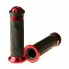 Buy 🤩 Mon Ster Red Anodized Aluminum & Rubber Grip Set For Scooters, ATVs, & Dirt Bikes ❤️