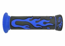 Hot Sale 🤩 KidZamo Blue Flame Handlebar Grips For Bikes & Scooters (Set Of 2) 😀
